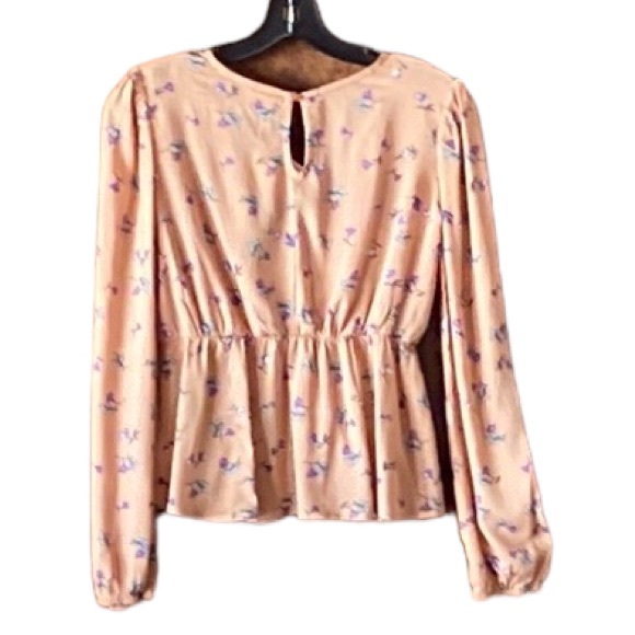 Self Esteem NWT Macy’s Blouse Top Shirt NWT Rose Color Lace New Condition! - Picture 2 of 10